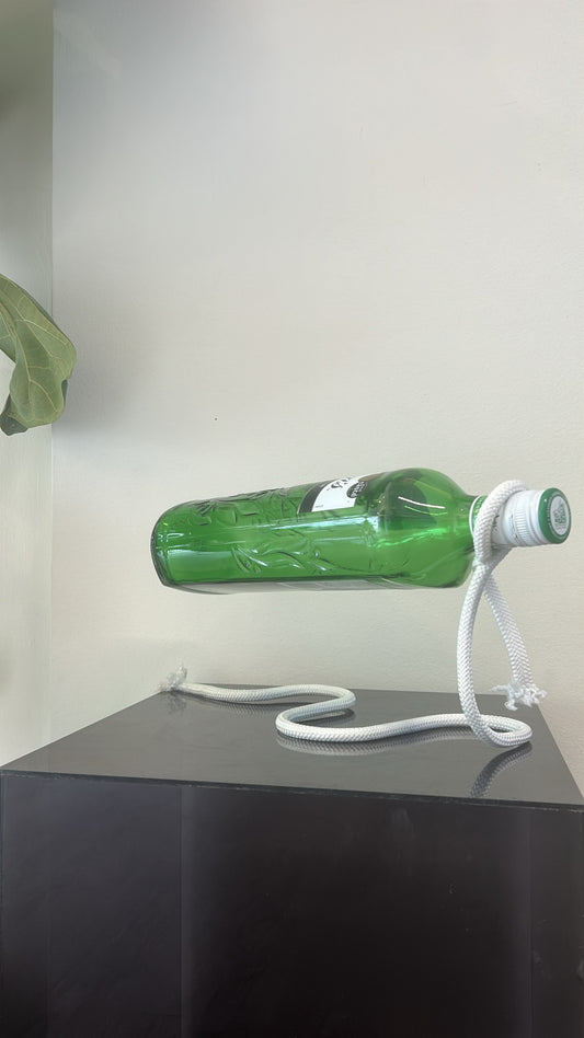 White Rope Bottle Holder